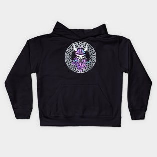 Viking Skull Kids Hoodie